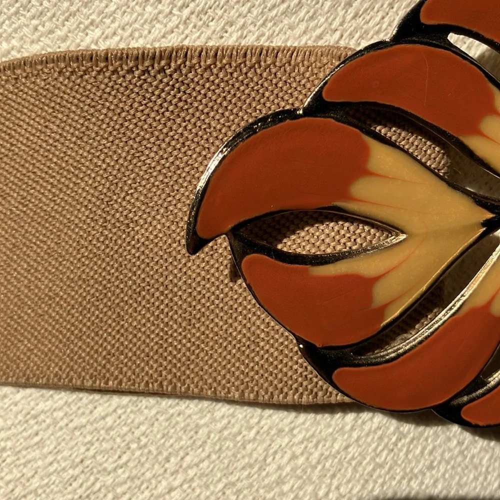 Autumn Leaves Vintage Belt - Picture 4 of 8